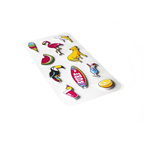 CELLY STICKERS 3D 10 TEEN TROPICAL MULTICOLORE